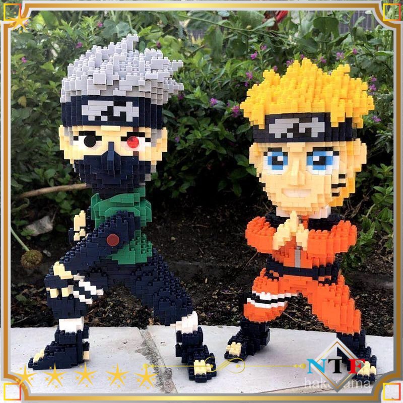 quà sinh nhậtMô hình lắp ráp Lego Manga Naruto, Kakashi, Sasuke 36