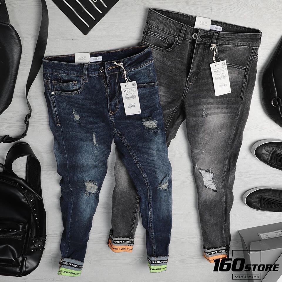 Quần jean nam, quần bò nam MTSHOP cao cấp hot trend,form slimfit ,chất liệu dầy dặn, kiểu dáng trẻ trung, phù hợp với mọi độ tuổi xh717