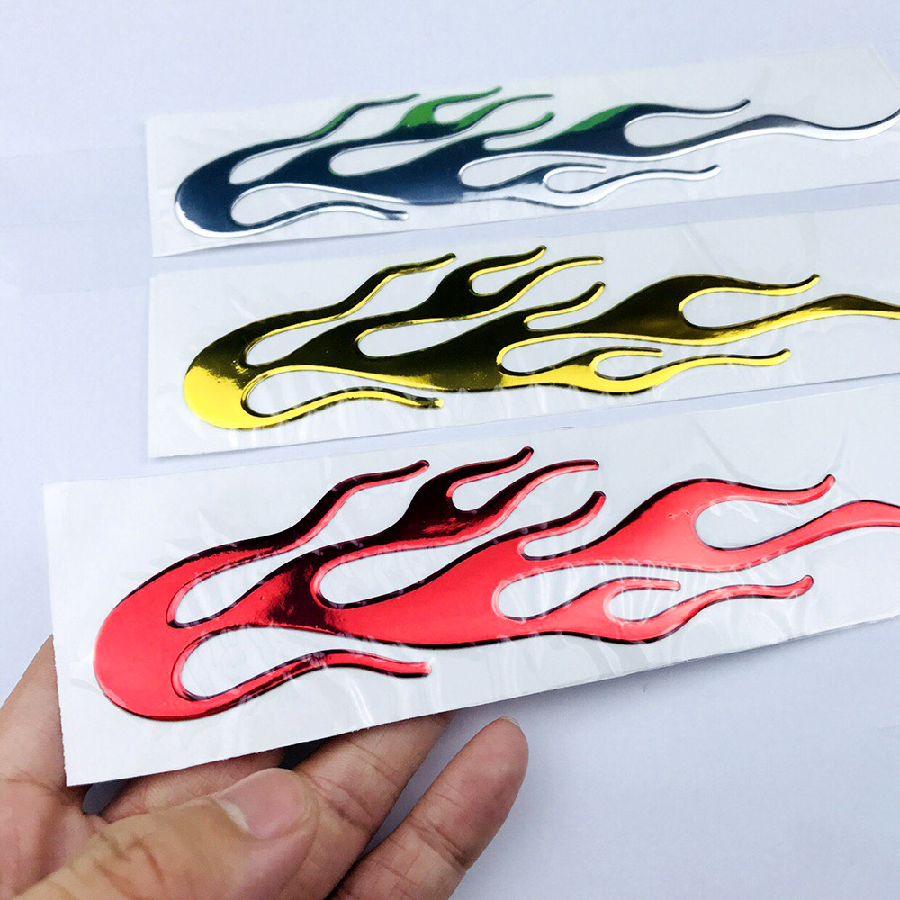 Tem Dán Xe Máy Trang Trí Ngọn Lửa [ 1 Chiếc ]