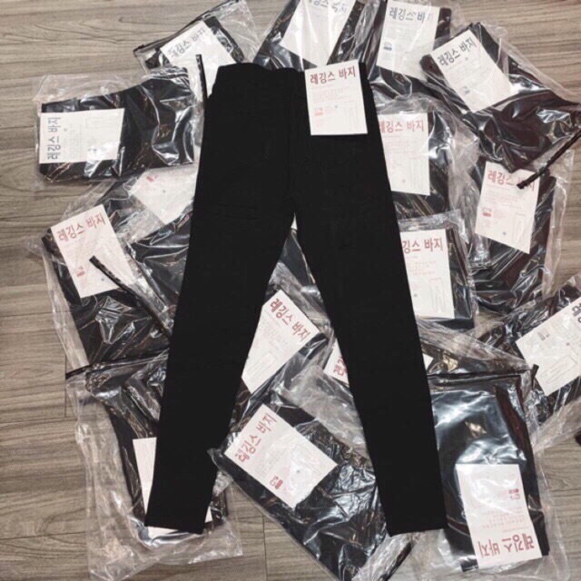 Quần legging hàn cạp siêu cao co dãn 4 chiều