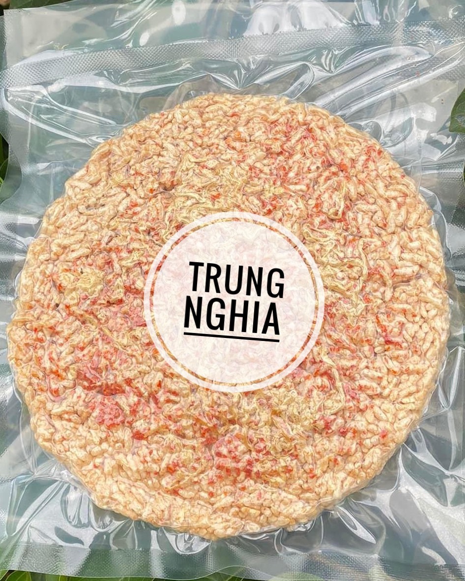 Cơm cháy chà bông hút chân không trung nghĩa