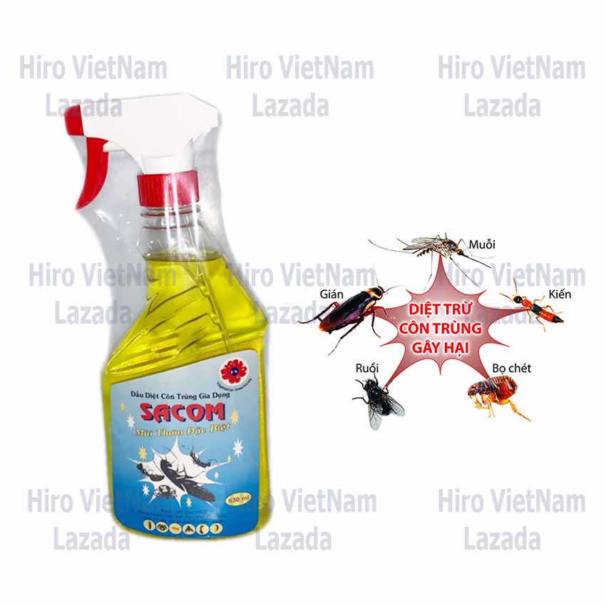 Dầu diệt côn trùng gia dụng hiệu quả - sacom