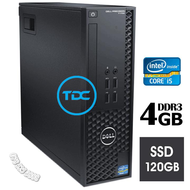 [Trả góp 0%]Máy trạm DELL Precision T1700 SFF intel core i5 4570 ram 4GB ổ cứng SSD 120GB.Quà Tặng. Hàng Nhập Khẩu