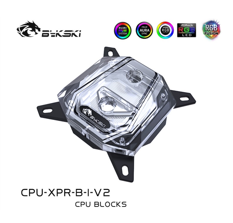 Đế tản nhiệt block cpu bykski cpu-xpr-b-i-v2
