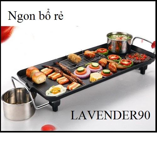 Bếp nướng điện Bếp nướng không khói Bếp nướng 40x23, bếp nướng gia đình 6 người ăn