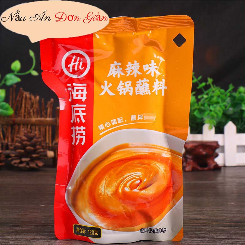 Sốt chấm Lẩu Tứ Xuyên Haidilao 120g cay