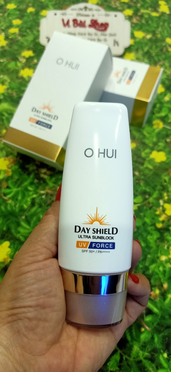 Set Ohui Day Shield Ultra Sunblock UV Force Kem Chống Nắng Bảo Vệ Da Và Cải Thiện Nếp Nhăn 2 Sản Phẩm