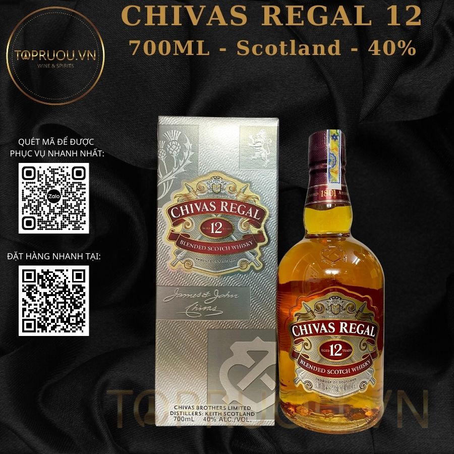 Chi vas re gal 12 - 700ml - nk scotland