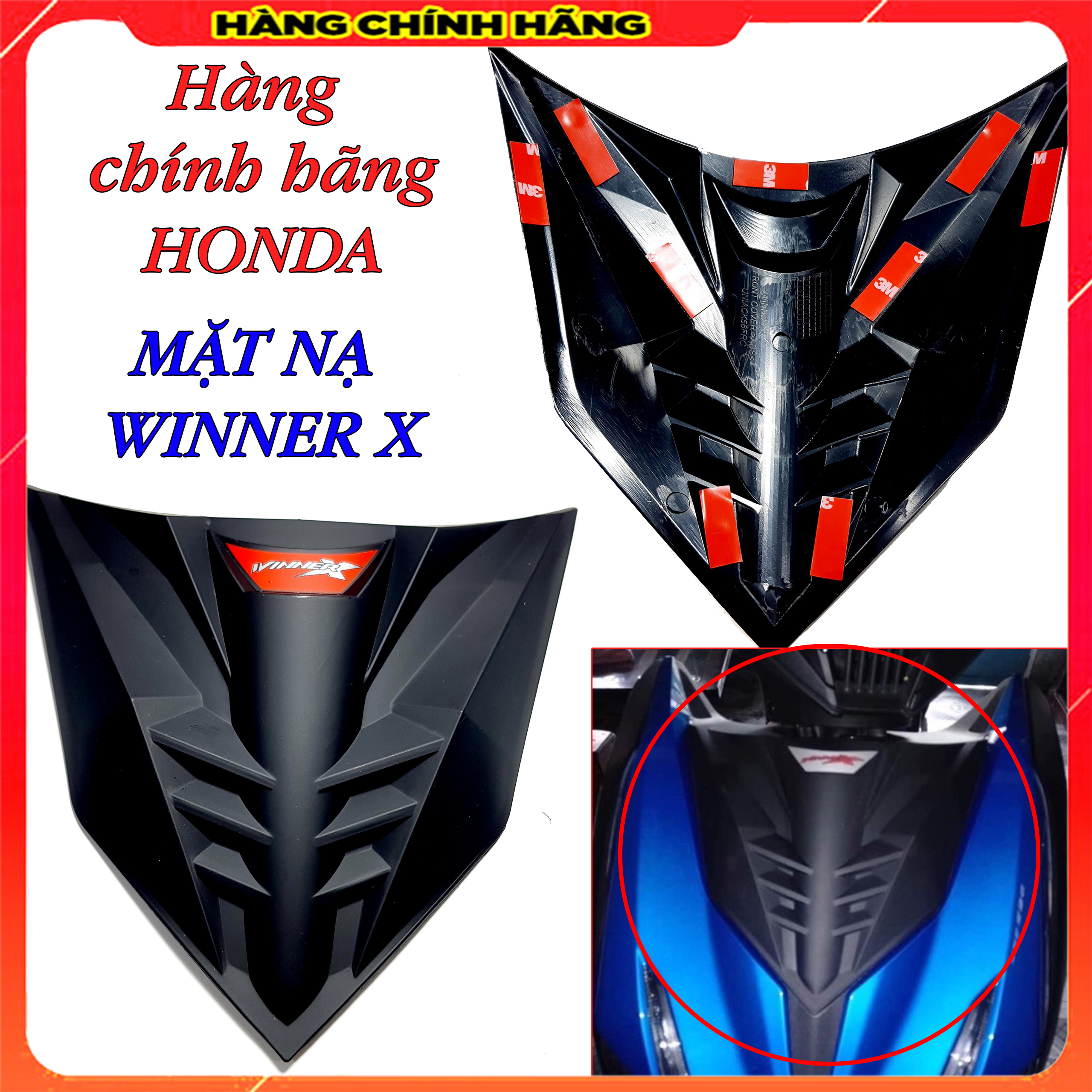 Ốp mặt nạ Winner X Honda Chính Hãng, Mặt Nạ Winner X, Ốp Mặt Nạ Winner, Winner X