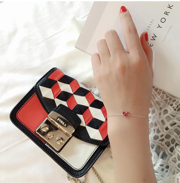 [HCM]Bộ dây chuyền liền mặt nữ trang sức bạc Ý S925 Lasea - Vòng cổ Hàn Quốc hình trái tim hồng K020