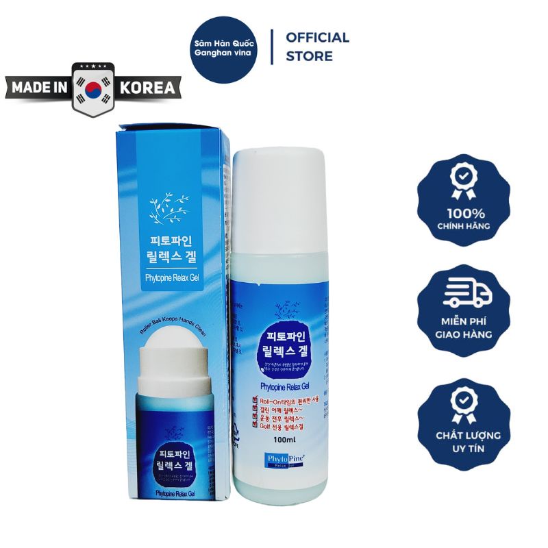 Dầu lăn tinh dầu thông đỏ chính hãng hàn quốc - giúp giảm đau và mệt mõi