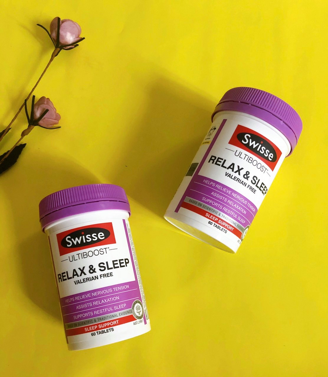 Swisse Relax & Sleep 60 viên Viên hỗ trợ ngủ ngon | Lazada.vn