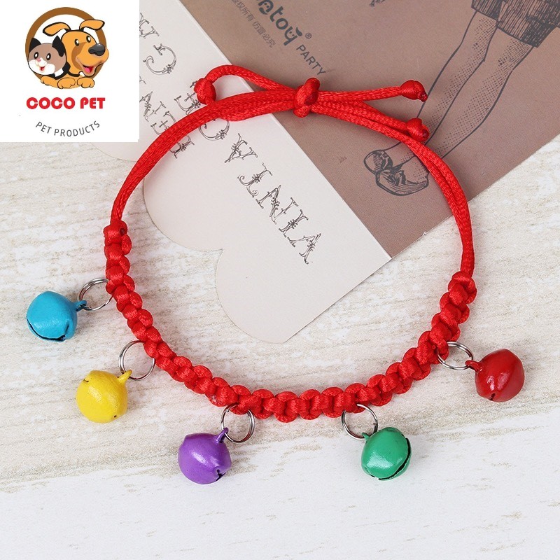 Vòng Cổ Có Chuông Lục Lạc Dễ Thương Cho Mèo
