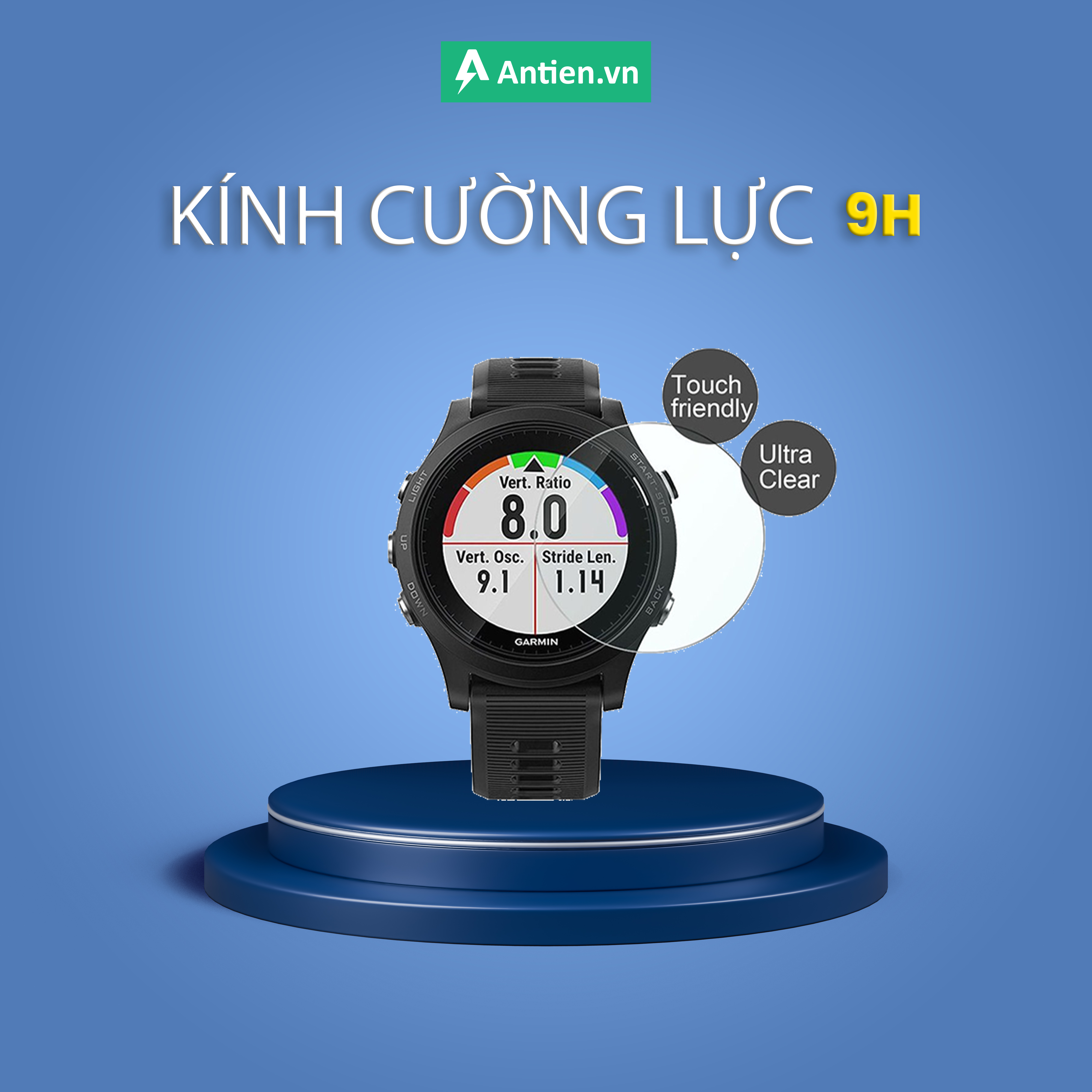 Kính cường lực Garmin Forerunner 945 - 9H