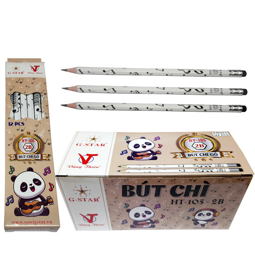 Hộp 12 cây viết chì gỗ 2b gstar ht105