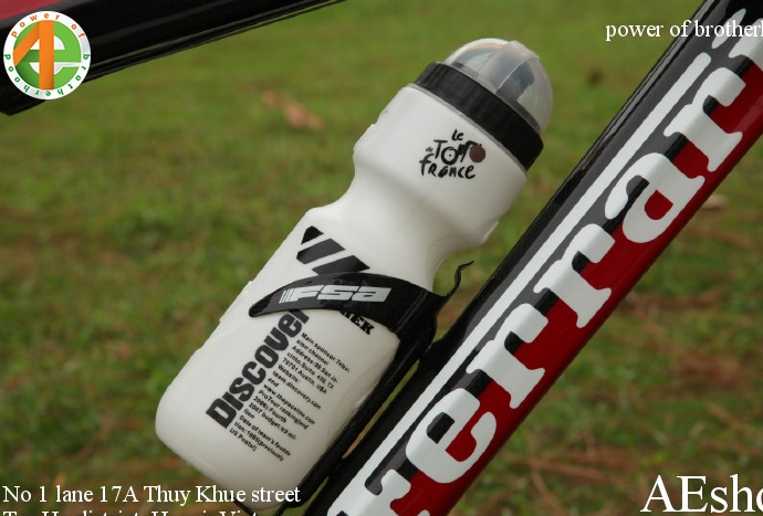 bình nước cài xe đạp thể thao nhựa giải đua Pháp mở rộng Trek Discovery 650 m