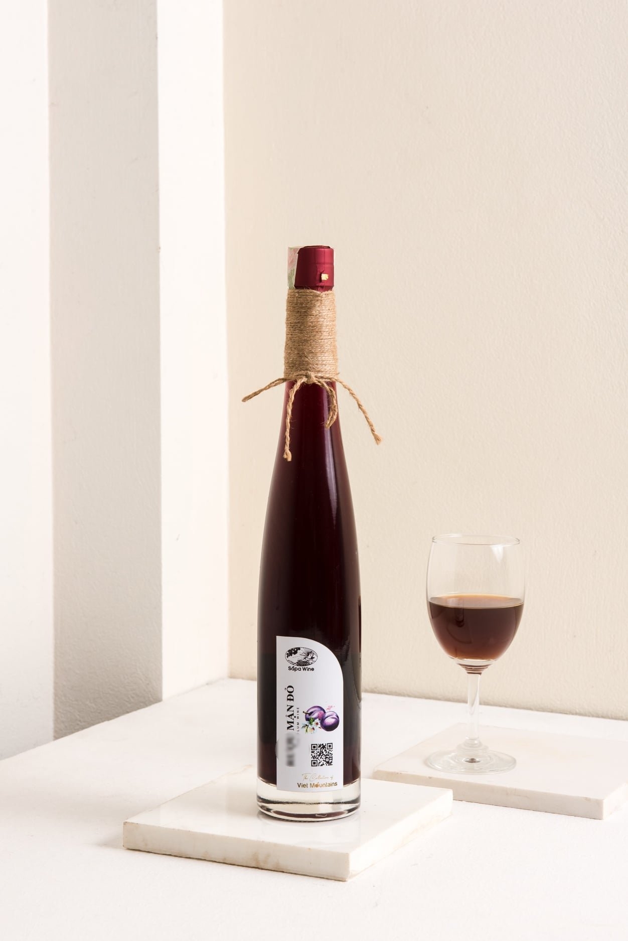 Mận Đỏ Sả Séng Tây Bắc Lên Men 500ml - Thơm, chát, thanh hậu vị