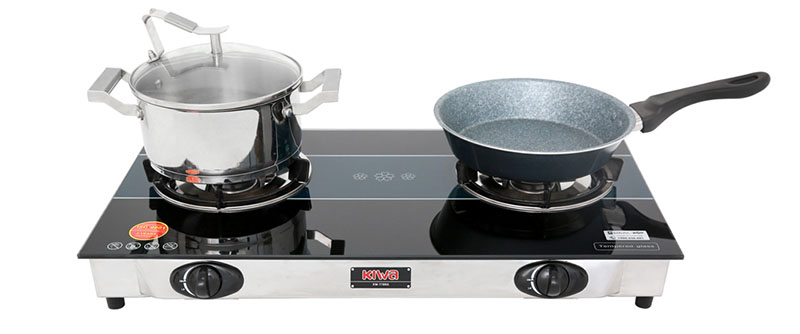 Bếp ga đôi kiwa kw-770sg hàng trưng bày