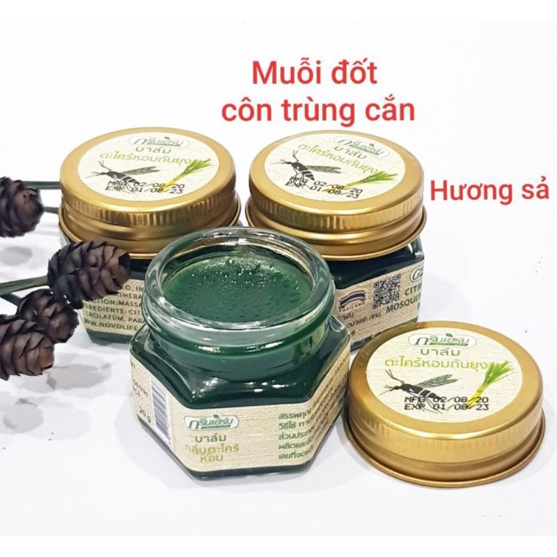 Cao sả thoa chống muỗi đốt cho bé Thái Lan