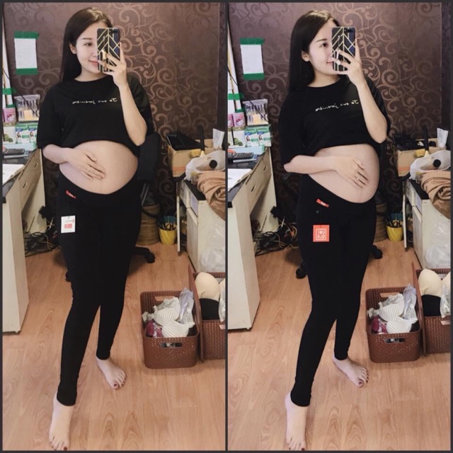 Quần legging bầu loại đẹp 149k