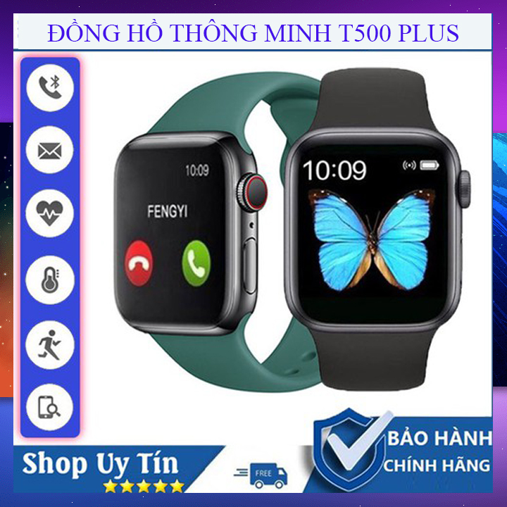 [ĐỒNG HỒ T500 PLUS W6] Đồng hồ thông minh, đồng hồ nam, đồng hồ thời trang-Nhiều tính năng ưu việt với nhiều chương trình khuyến mại thật hấp dẫn, BẢO HÀNH 1 ĐỔI 1 TRONG 7 NGÀY