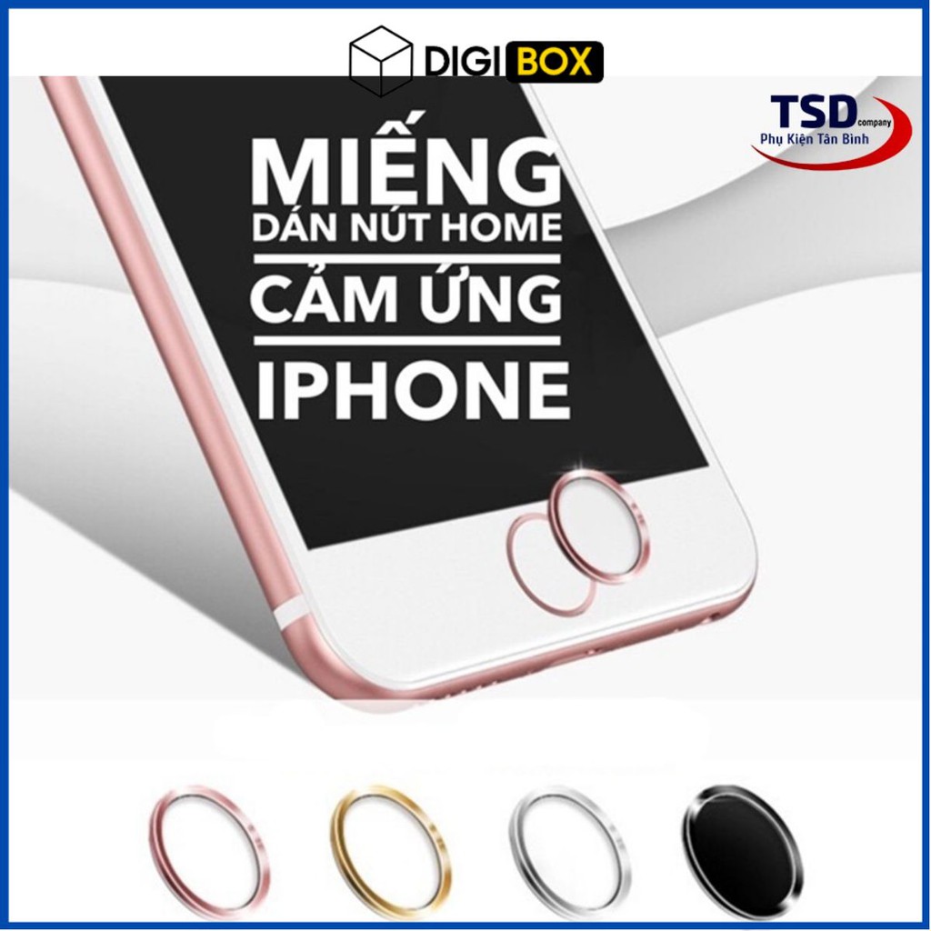 Nút home cho iphone 🔴freeship🔴 phím home cảm ứng vân tay