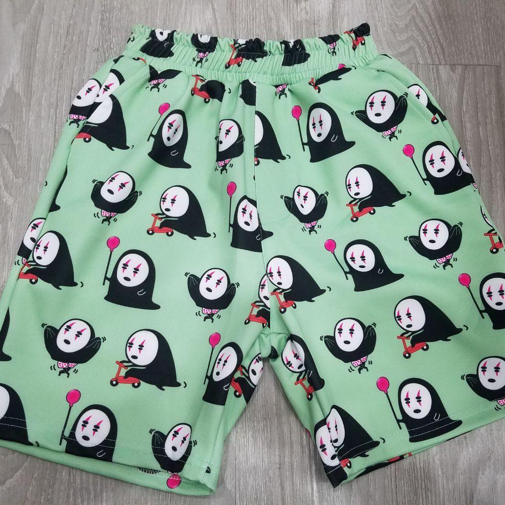 Quần Short Vô Diện Unisex - Quần Short Cartoon quần short hoạt hình