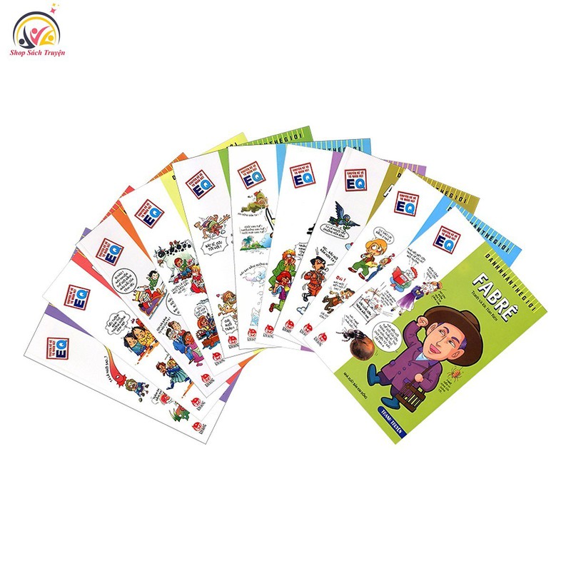 Truyện tranh danh nhân thế giới 10 tập