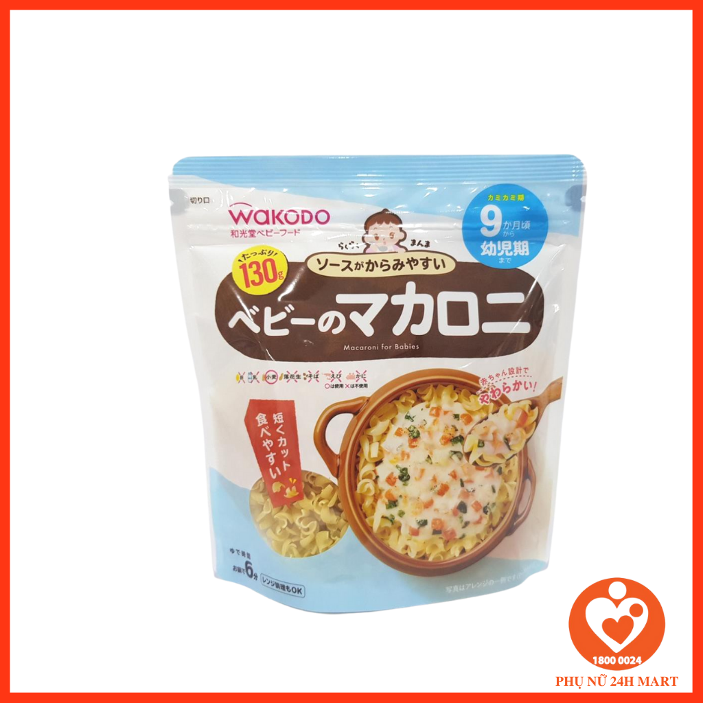 Mì Somen Udon Nui Wakodo 9M Cho Bé Nhật Bản (Date T11/2024)