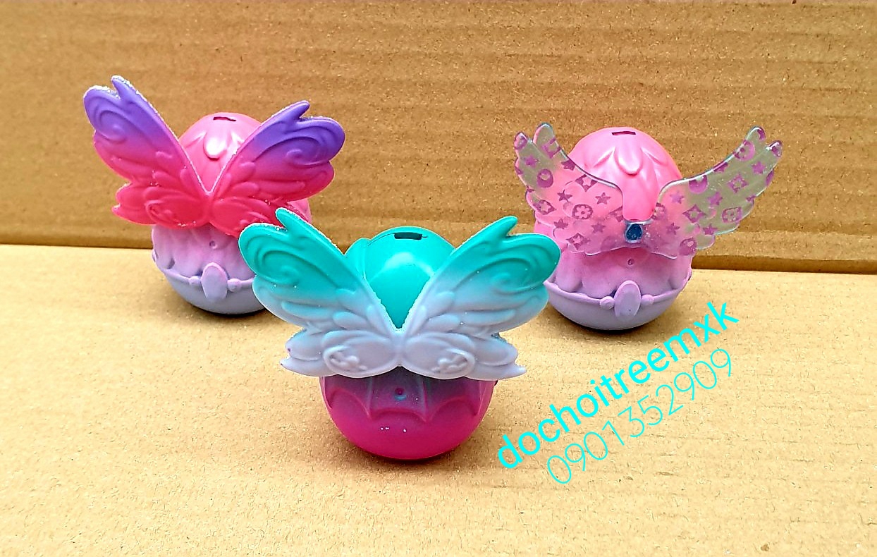 Combo 3 quả trứng Hatchimals SS9 phiên bản cánh tiên hàng Spin Master Canada