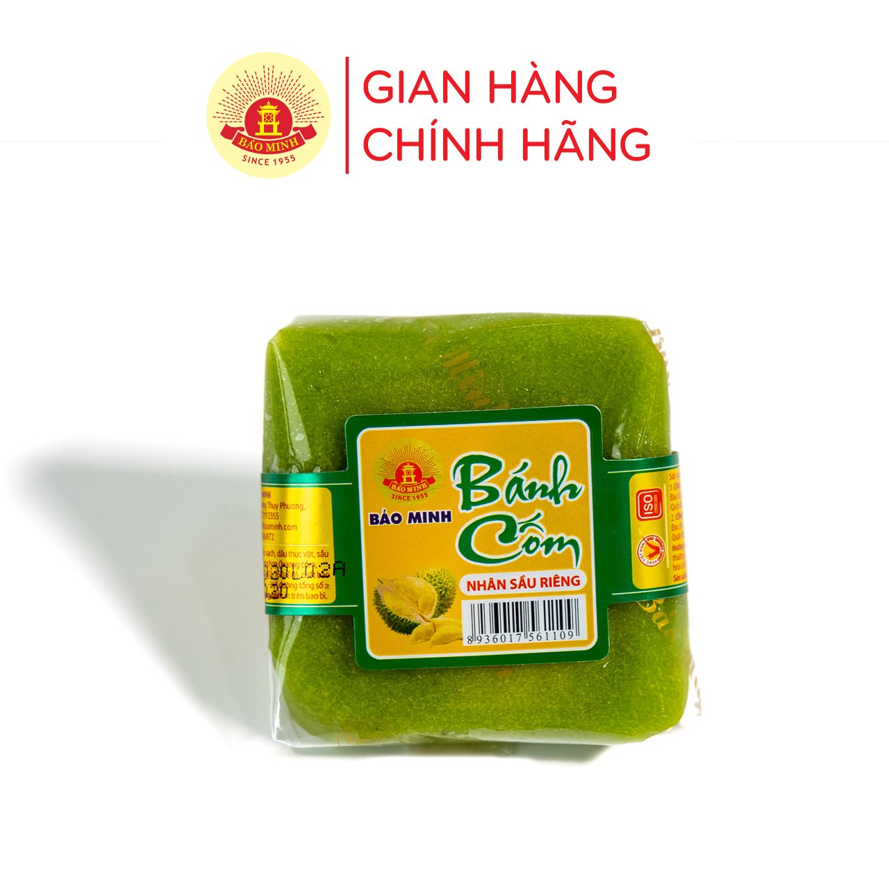 Combo 10 bánh Cốm nhân Sầu riêng đặc biệt Bảo Minh - HSD 12 ngày không chất bảo quản