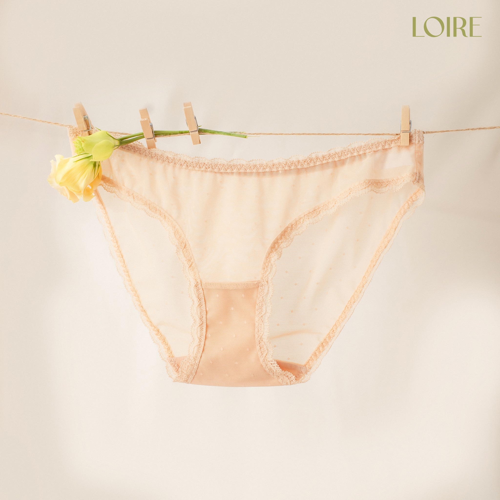 Quần lót ren mỏng mát loirechic qlbk30