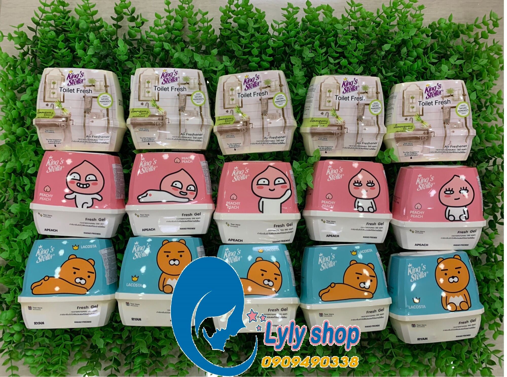 Sáp thơm Thái Lan-King's Stella 180g nhập khẩu Thái Lan -- hàng chính hãng
