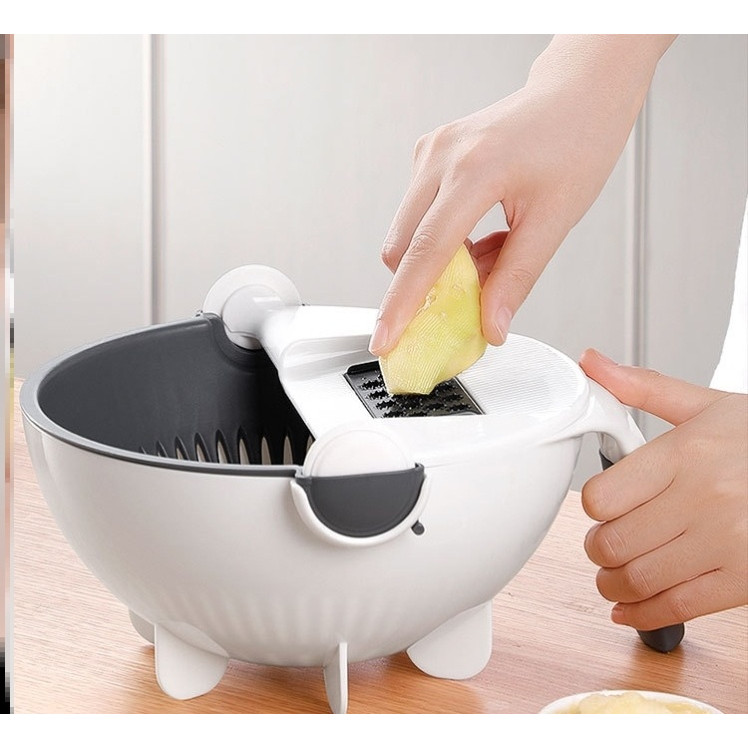 DỤNG CỤ BÀO RAU CỦ 9 IN 1, Bộ dụng cụ nạo rau củ đa năng kèm rổ đựng 9 in 1 tiện dụng , BỘ RỔ RỬA KÈM NẠO 9 IN 1 ĐA NĂNG 7 LƯỠI 7 KIỂU NẠO