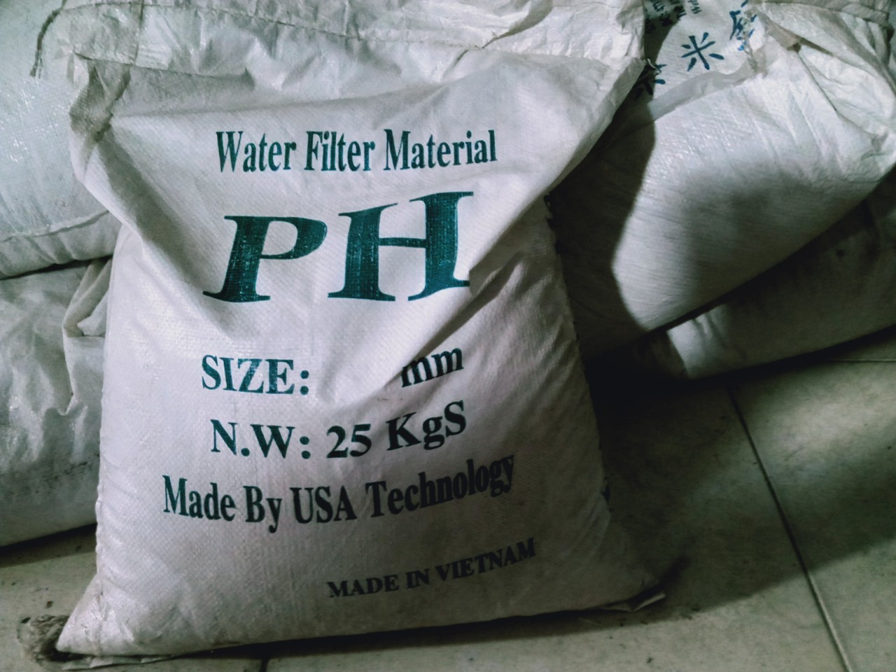 3 kg hạt pH lọc nước tăng pH trong nước