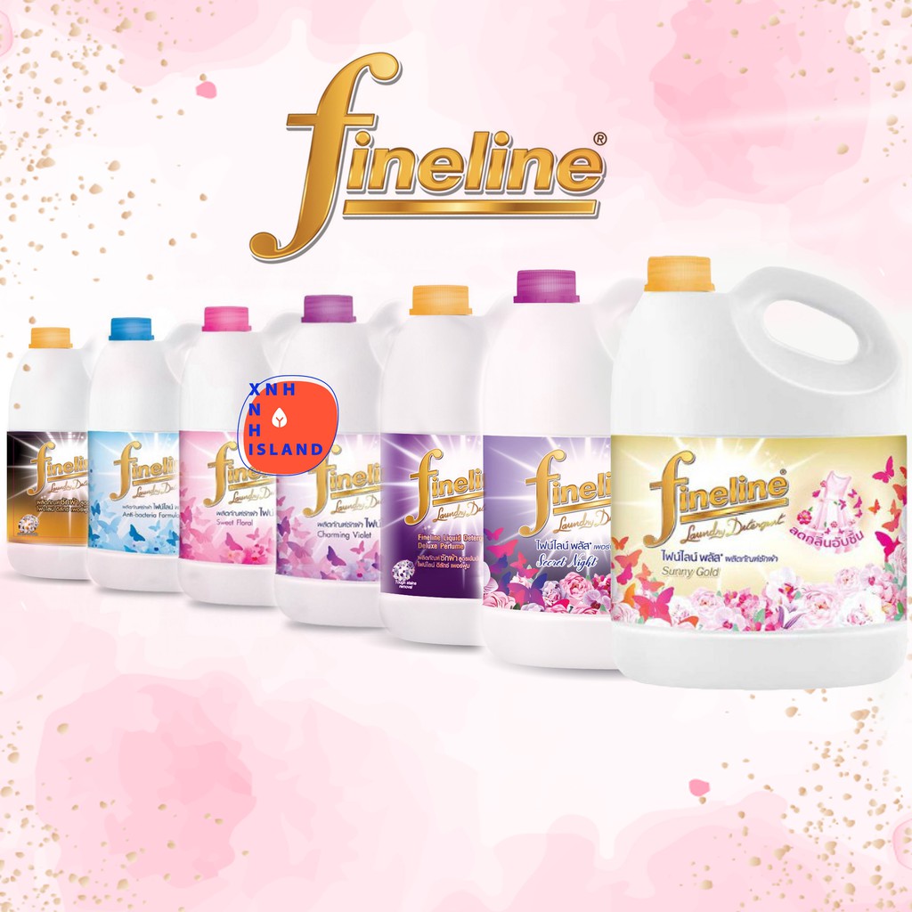Nước giặt Thái Lan Fineline - 3000ML Mẫu mới có tem nhập khẩu