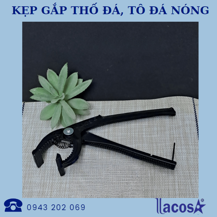 Kìm kẹp gắp thố đá, kẹp gắp tô đá nóng