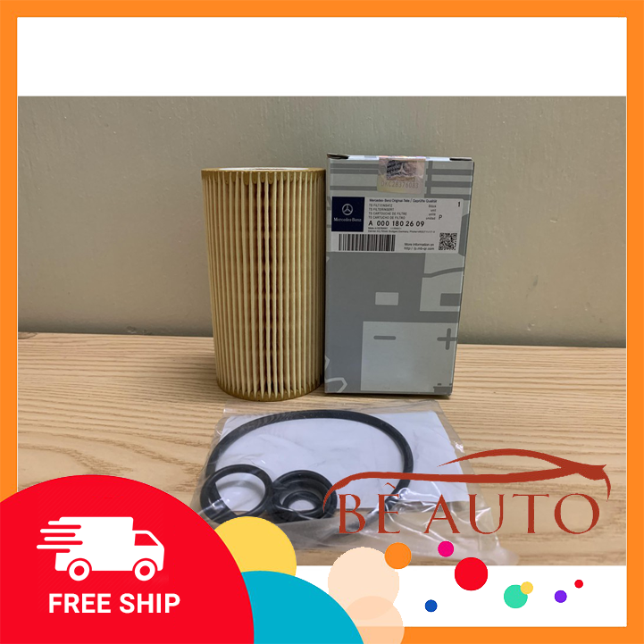 [NEW] Lọc dầu Mercedes GLK300, E240, E280, W211, S600 ❤️FREESHIP❤️ A 000 180 26 09