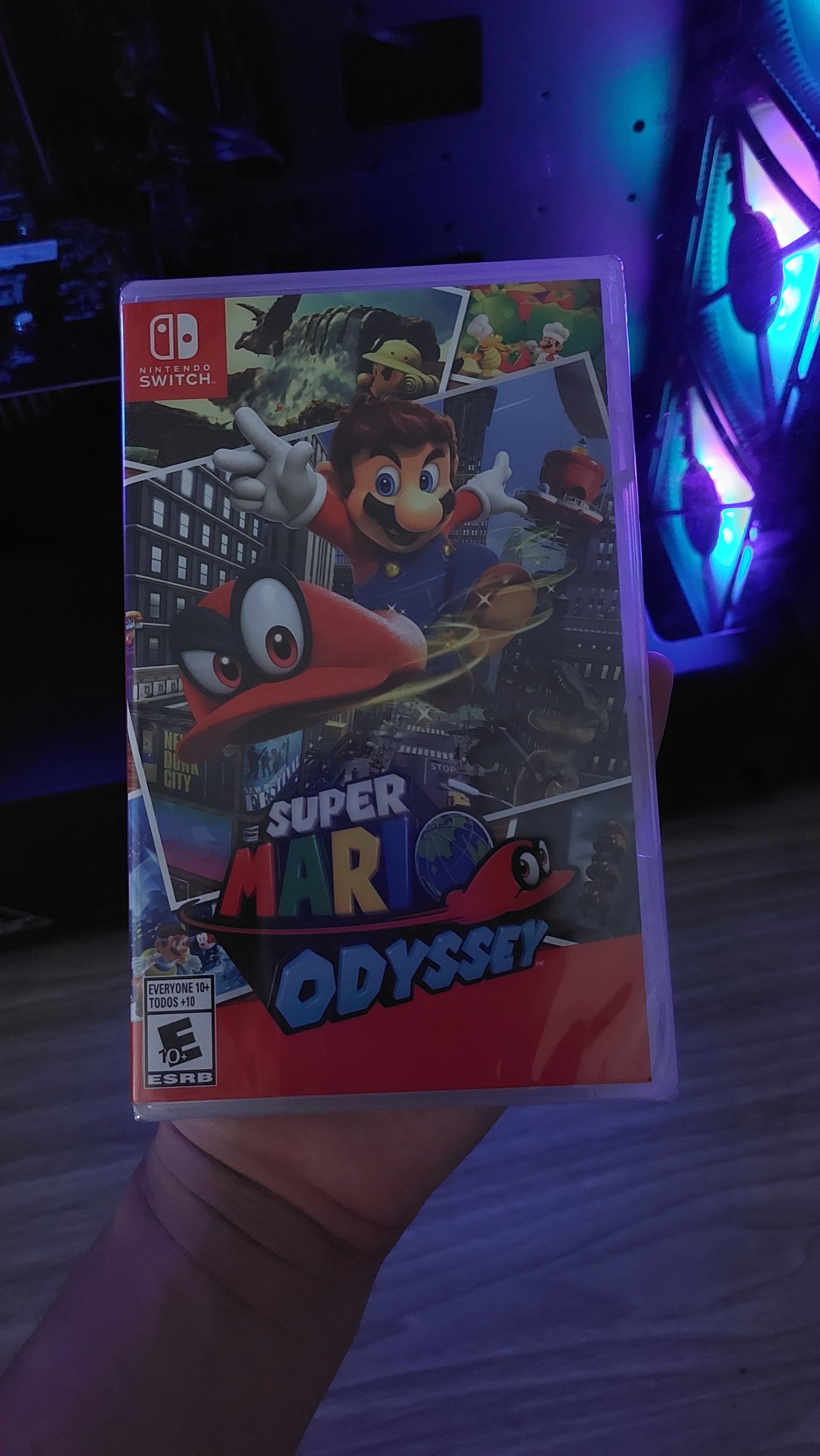 Thẻ Game Nintendo Switch : Super Mario Odyssey Hệ US