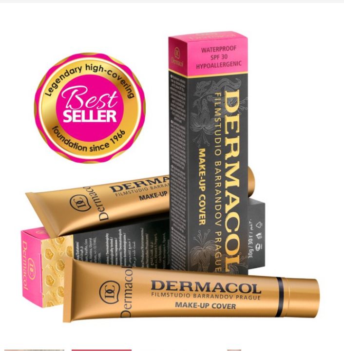 Kem nền che khuyết điểm che hình xăm dermacol make-up cover 30g