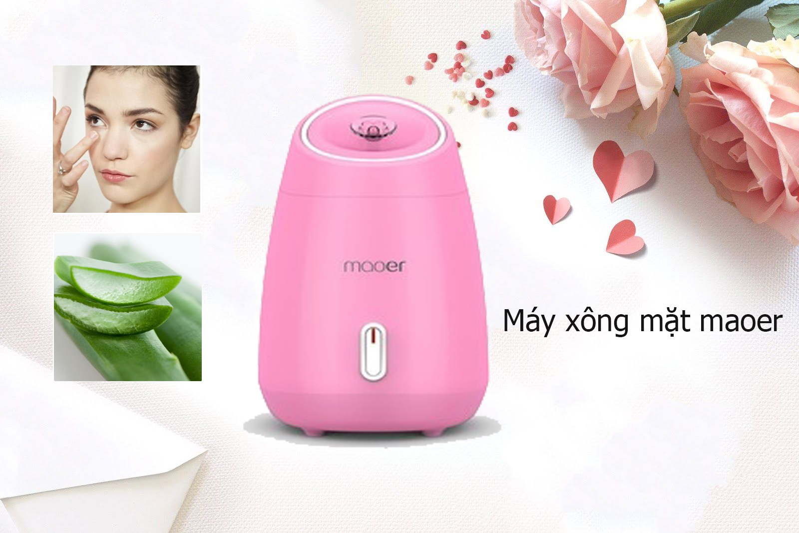 Máy Xông Hơi Mặt Của Hàn Quốc, Máy Xông Mặt Thảo Dược Maoer, Cho Làm Da Mịn Màng Nhanh Chóng Mã Sản Phẩm Số 346