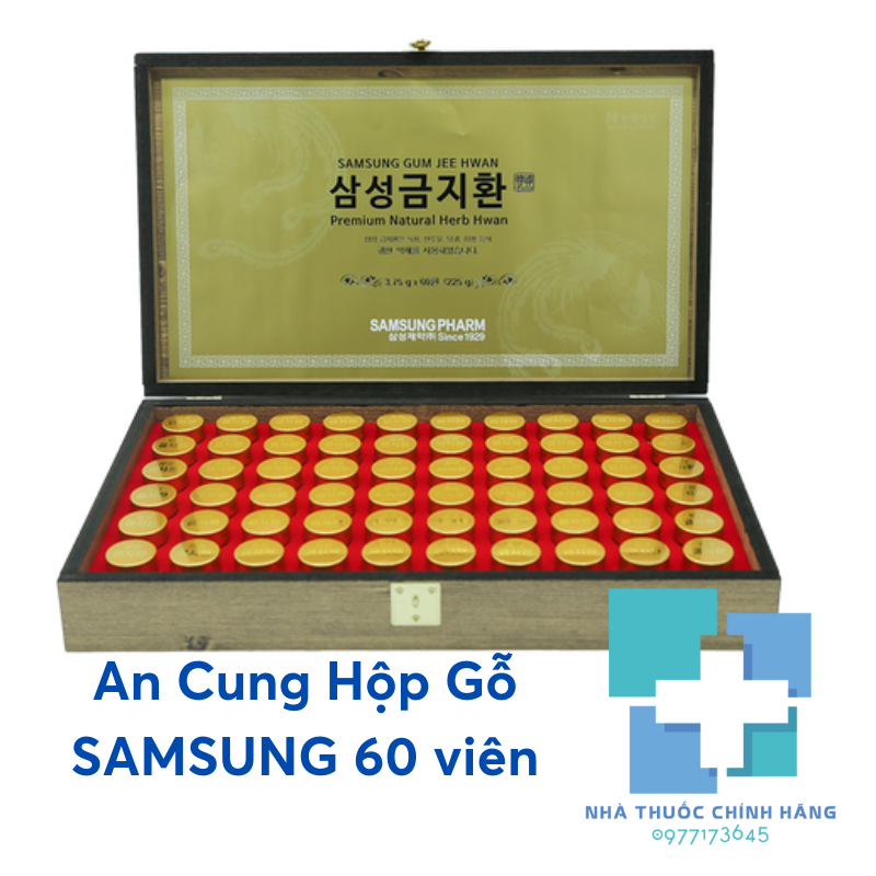An cung ngưu hoàng samsung gum jee hwan - 60 viên