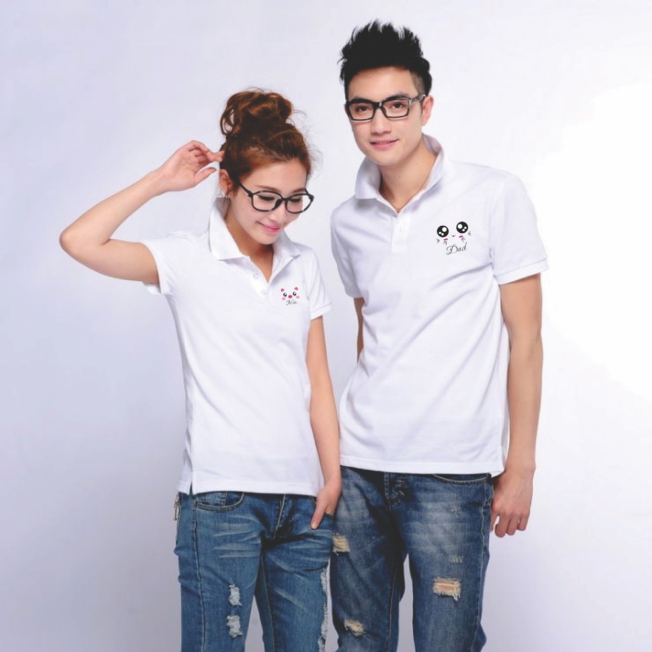 Áo đồng phục cổ trụ