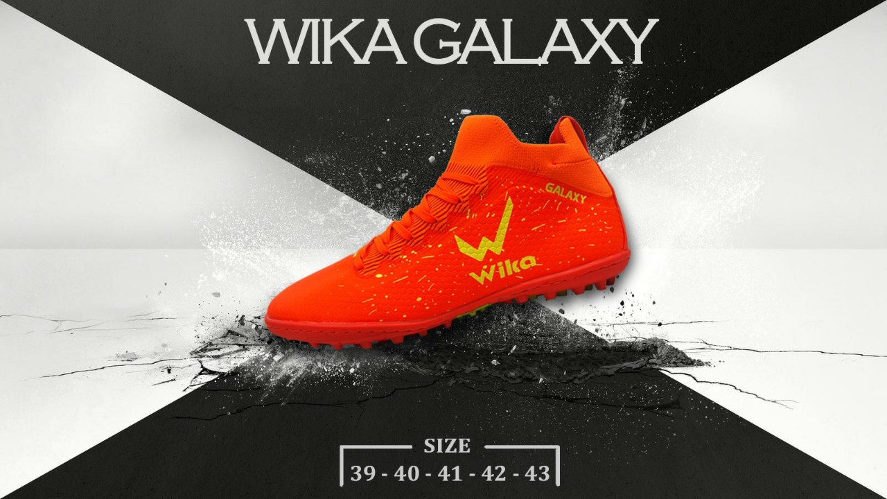 GIÀY ĐÁ BÓNG SÂN CỎ NHÂN TẠO WIKA GALAXY- HÀNG CHÍNH HÃNG