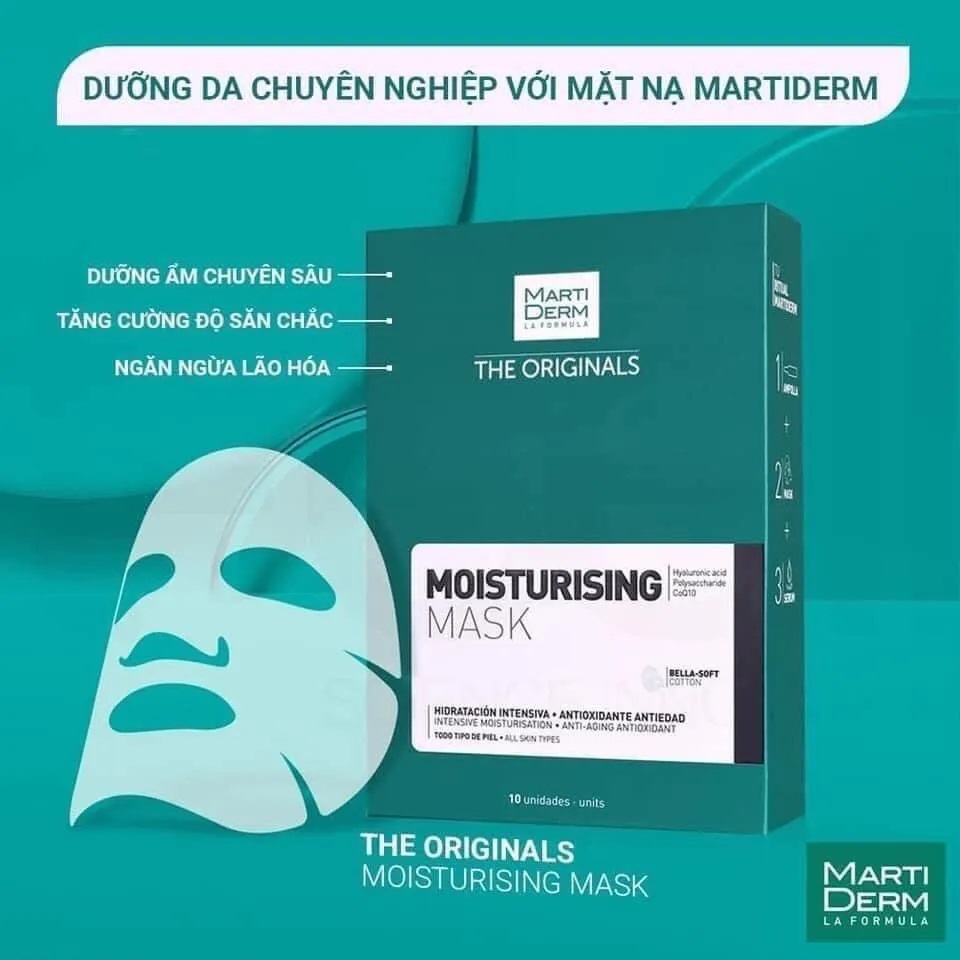 Mặt nạ dưỡng ẩm da MartiDerm The Originals Moisturising Mask