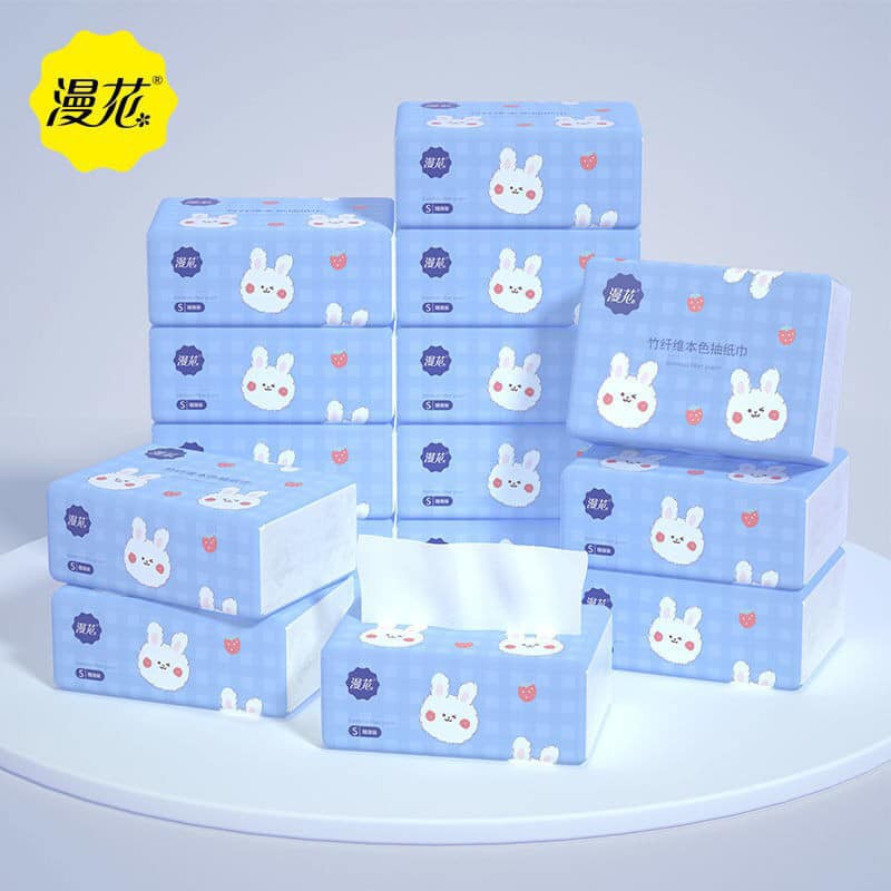 Thùng 40 gói giấy ăn rút hình thỏ