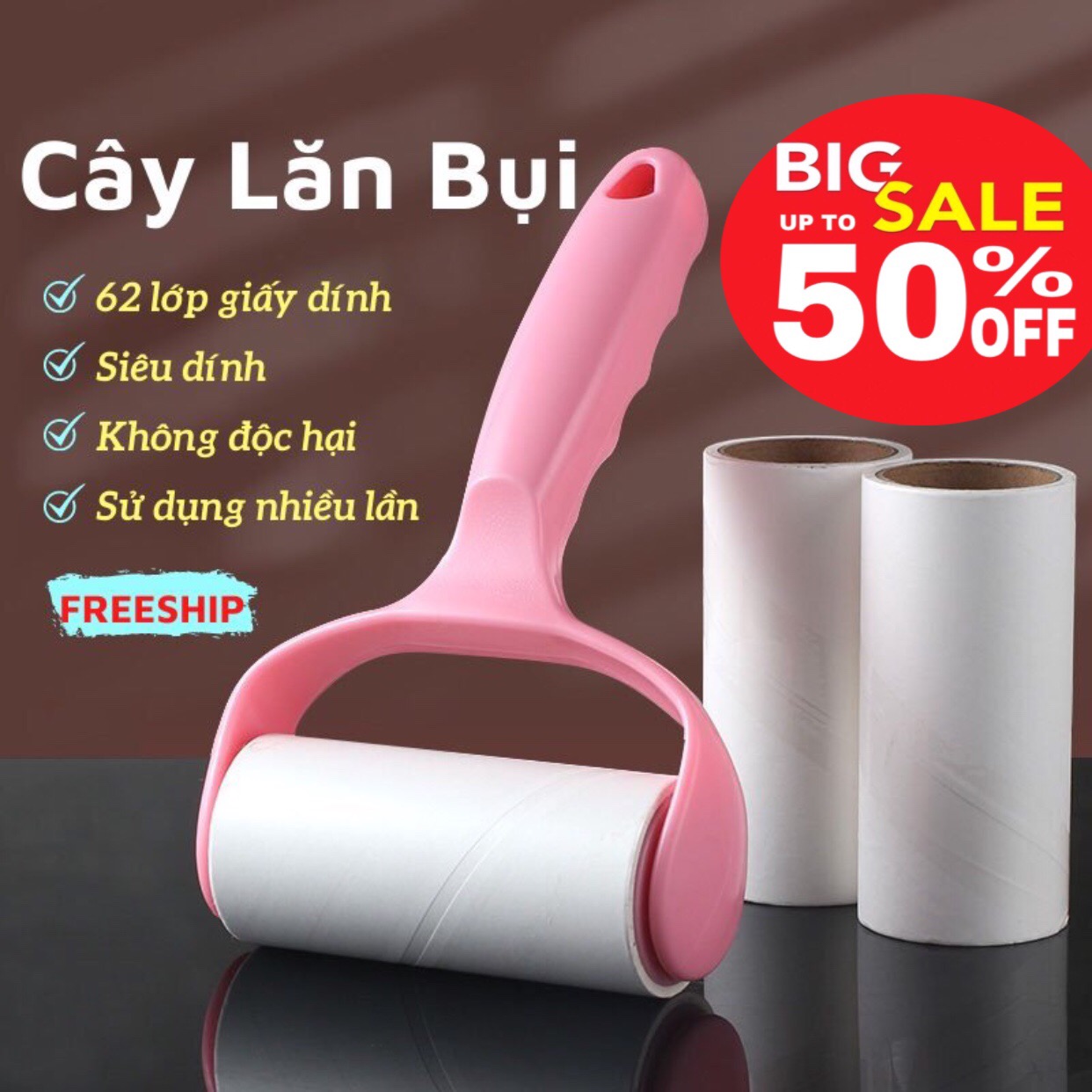 Cây Lăn Bụi Quần Áo, Cây Lăn Bụi Ghế Sofa, Chăn Ga, Lông Chó Mèo Đa Năng Mini Cầm Tay