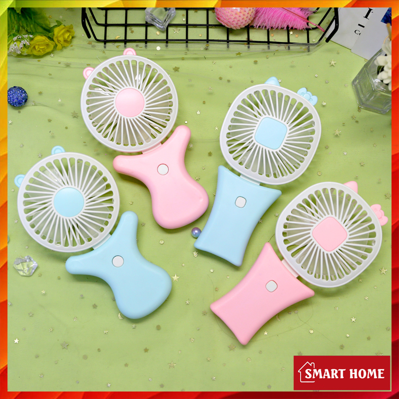 Quạt mini - quạt tích điện Quạt cầm tay mini Pin liền siêu bền - SmartHome