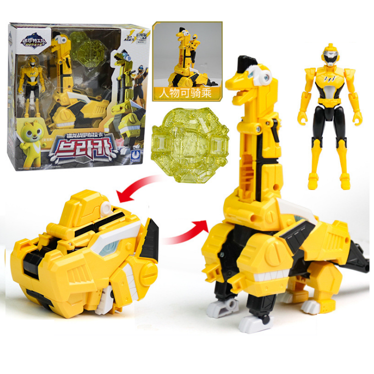 Đồ chơi miniforce siêu nhân nhí mô hình khủng long Braka và siêu nhân Max can đảm đồ chơi trẻ em