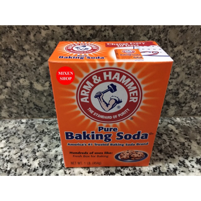 Bột baking soda 454g arm & hammer mỹ